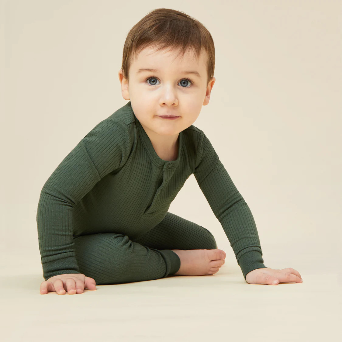 Ribbed Pajama Set | Baby Mori (US)