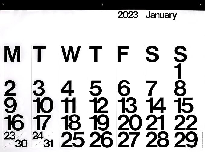 Stendig 2022 Wall, Office & Home Calendar, Authentic Original Design of Massimo Vignelli | Amazon (US)