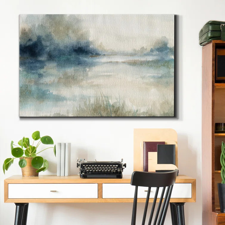 Still Evening Waters II - Wrapped Canvas Print | Wayfair Professional