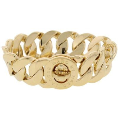 Marc By Marc Jacobs Goldtone Katie Logo Link Bracelet - M3PE530 883936491117 | eBay | eBay AU