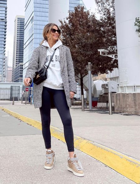 Anine Bing sweatshirt SZ XS
Target Jacket SZ XS
Lululemon leggings SZ 4
P448 Sneakers

#LTKstyletip #LTKunder100 #LTKtravel