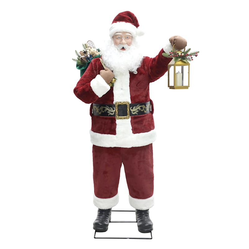 Animatronic Deluxe Santa Greeter, 6’ | At Home