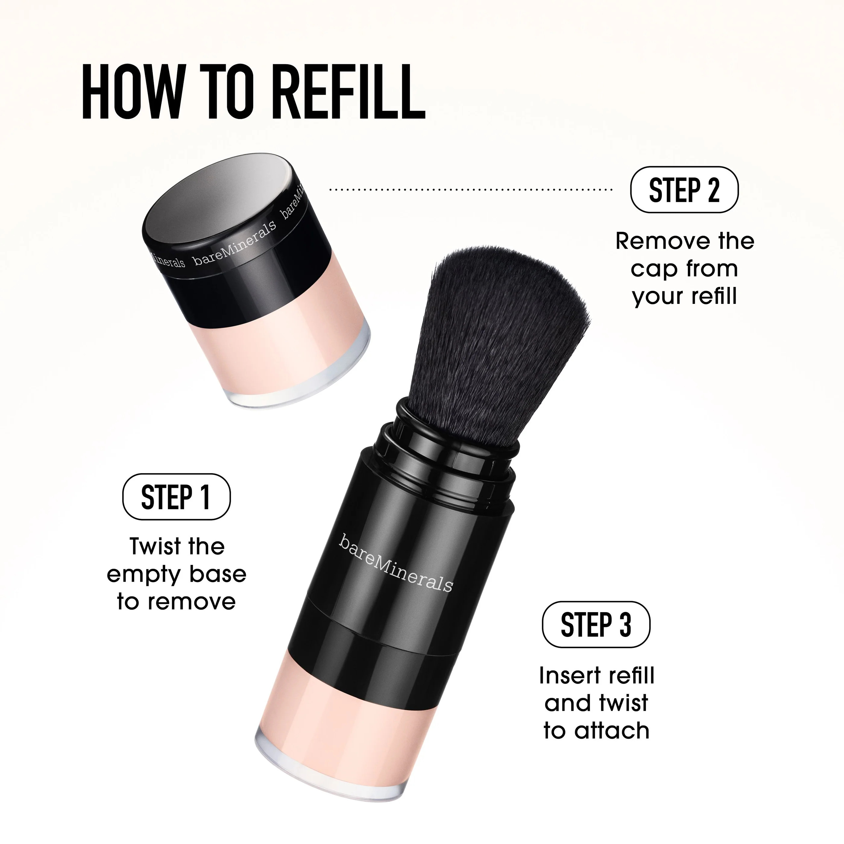 Translucent Mineral Powder SPF 25 PA++ | Sunscreen Powder Brush | bareMinerals (US)