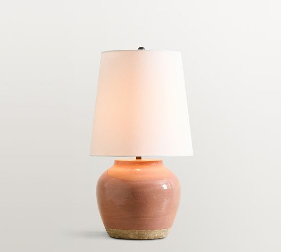 Miller Ceramic Bedside Lamp (25") | Pottery Barn (US)