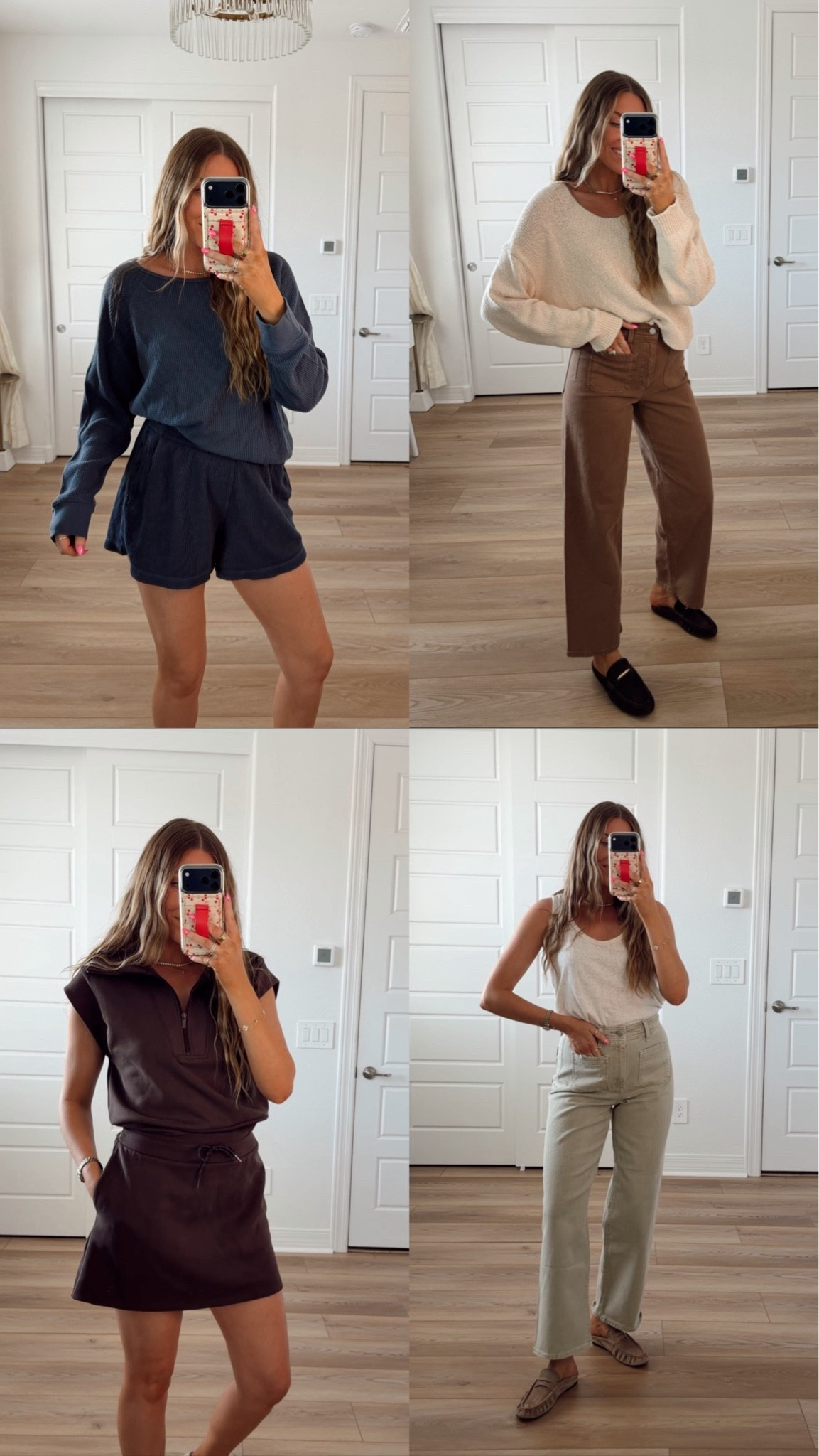 New arrivals at Target 🎯 wearing a 4 in the jeans, medium in tops and small in shorts and skort