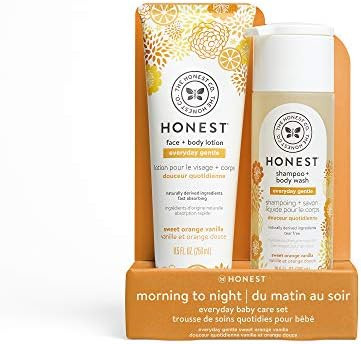 The Honest Company 2Piece Everyday Gentle Sweet Orange Vanilla Shampoo and Body Wash 10 Fl Oz Fac... | Amazon (US)