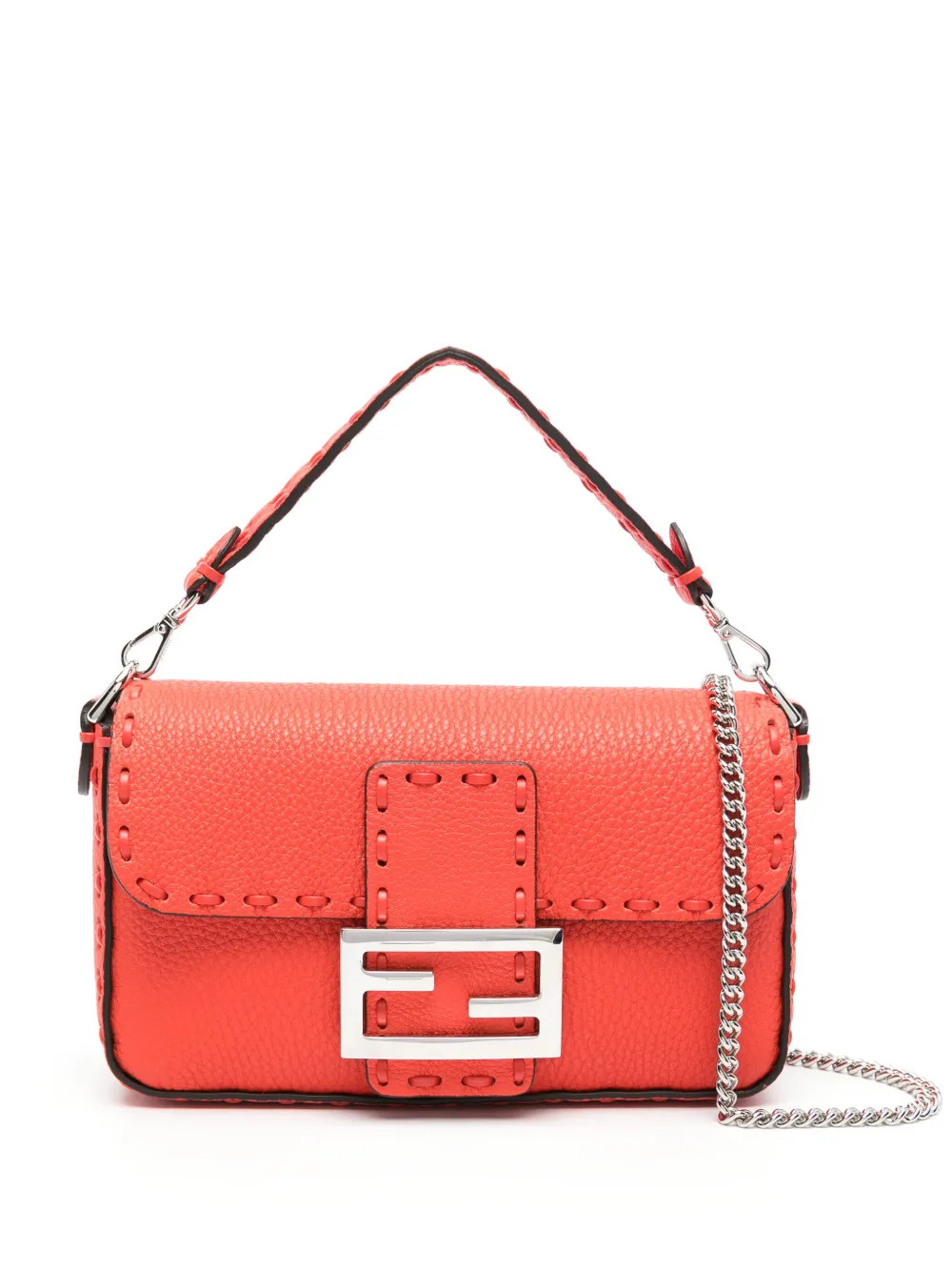 mini Baguette leather crossbody bag | Farfetch Global