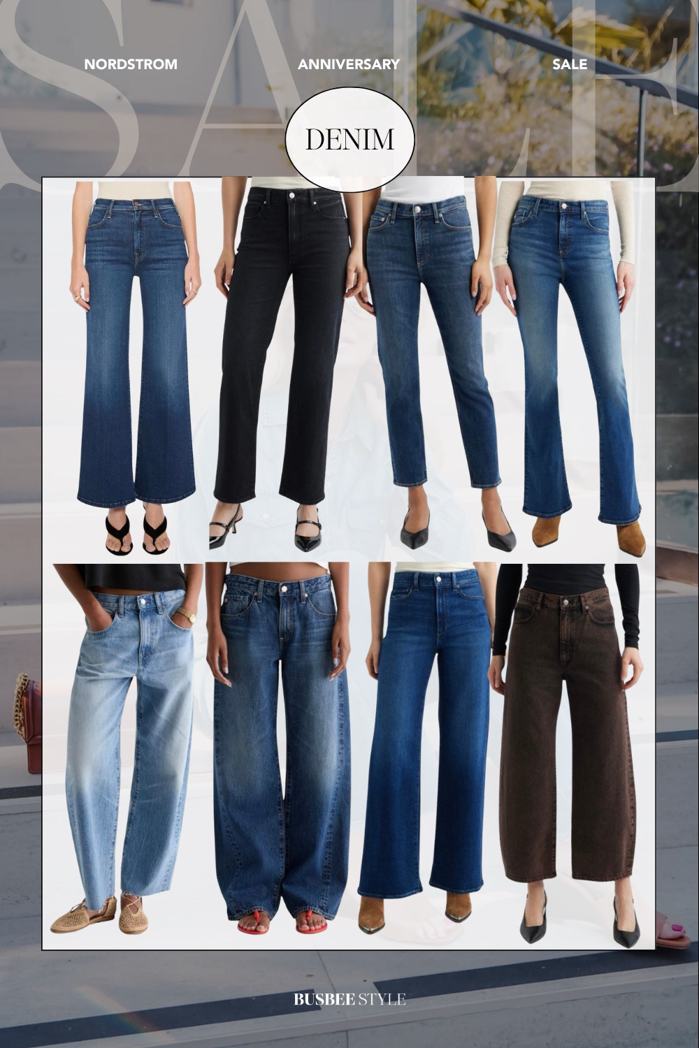 If wide-leg and flare are on your list this sale, start here!

This edit is all about the silhouettes that move: a deep flare, a black straight leg, a classic bootcut, a light wash wide-leg, and a brown wide-leg for something different from the usual blue. 

Every wash here works with heels or flats, which is exactly what makes wide-leg denim worth the investment.

#LTKgrwm #LTKOver40 #LTKSaleAlert