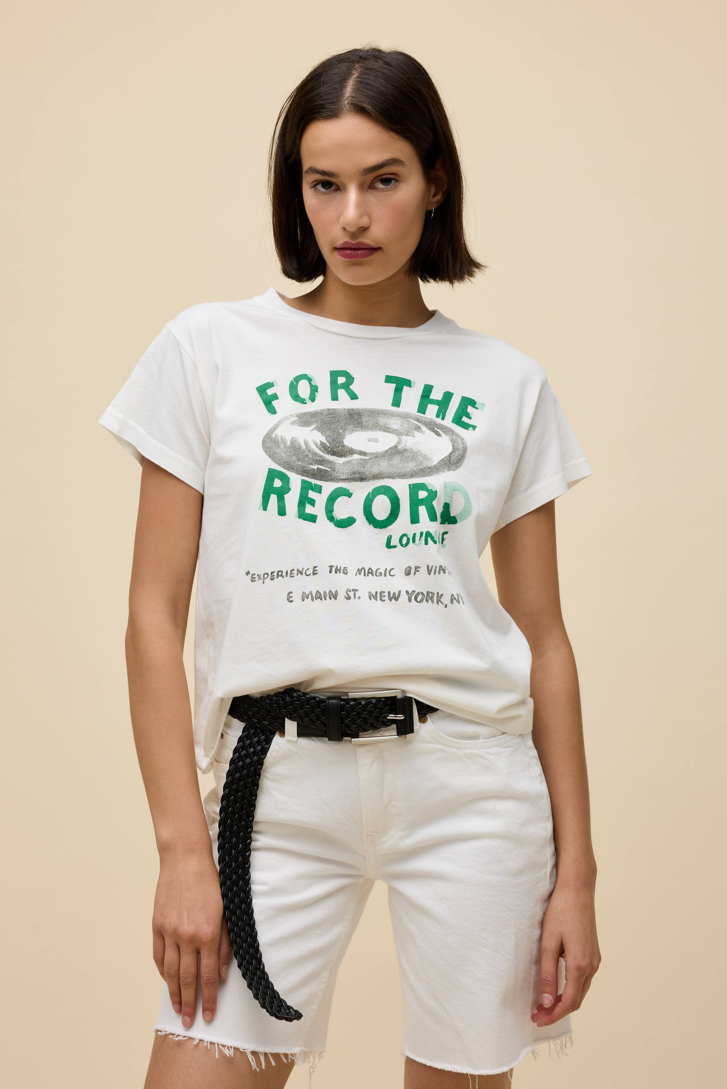 For The Record Solo Tee | Daydreamer