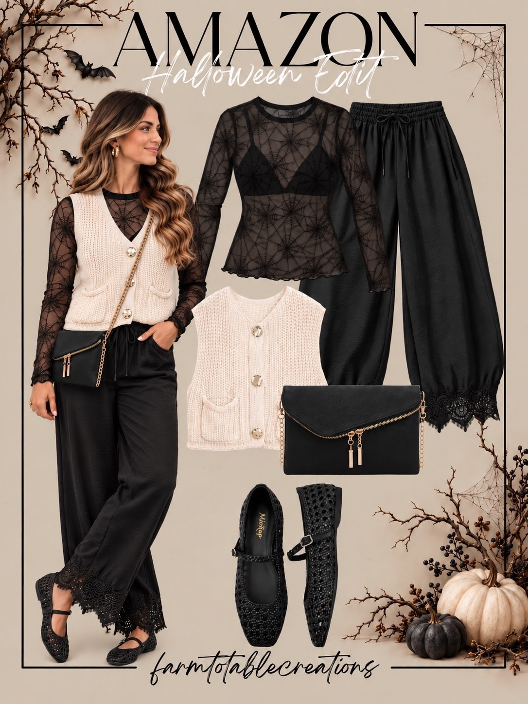 A Little Spooky. A Lot Of Cute. 🕸️
An easy Halloween look with just the right amount of festive detail! I love how the spiderweb pattern and soft knit layers come together for a comfy outfit you can wear to a Halloween gathering or out for a little fall fun. 🖤

Tap to shop this Amazon Halloween outfit!

#AmazonFashion #HalloweenOutfit #FallOutfit #SpiderwebTop #MaryJaneFlats #LTKSeasonal #LTKStyleTip