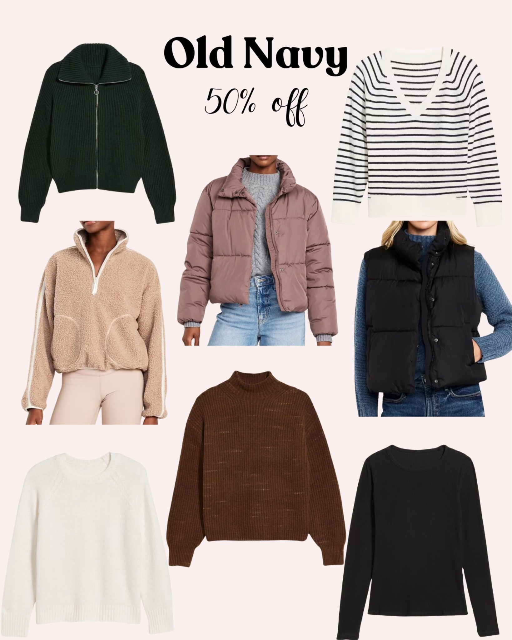 HURRY!! 50% off Old Navy! 

#LTKFindsUnder50 #LTKSaleAlert #LTKHoliday