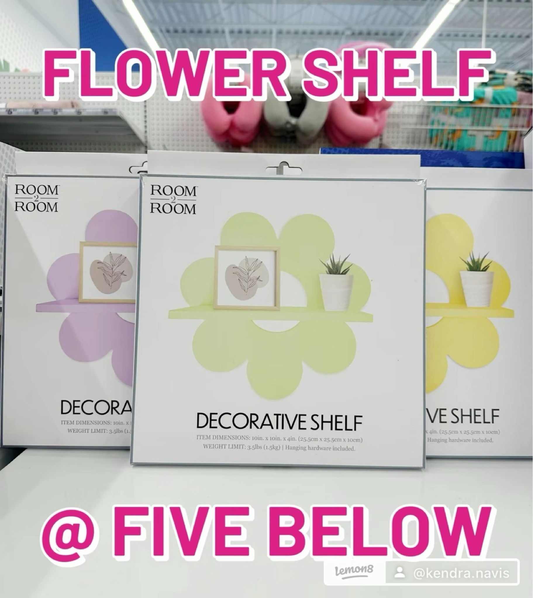 Flower Shelves From Five Below! Cute and trendy room decor, college apartment/dorm, flower aesthetic, teenage girl bedroom decor, wall decor

#LTKhome #LTKSeasonal