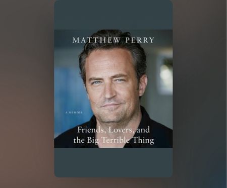 Matthew Perry book
#matthewperry
#book
#autobiography
#ltkover50

#LTKOver40