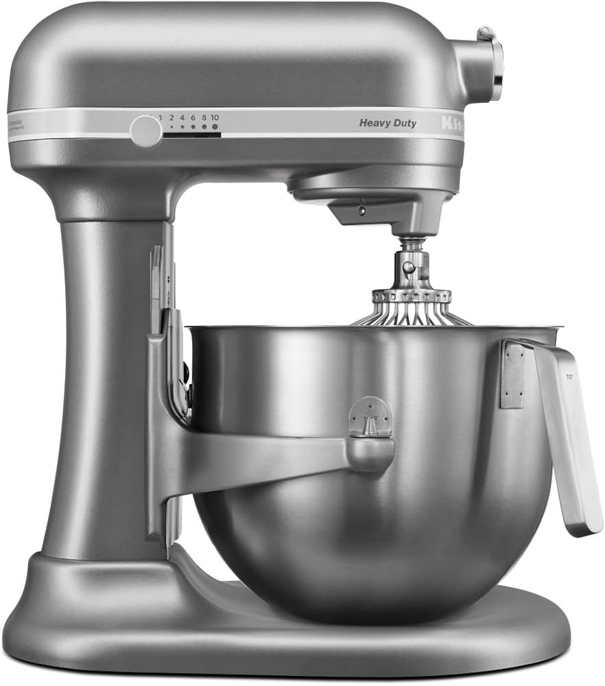 KitchenAid Heavy Duty Stand Mixer Silver - 6.9Ltr | Amazon (UK)