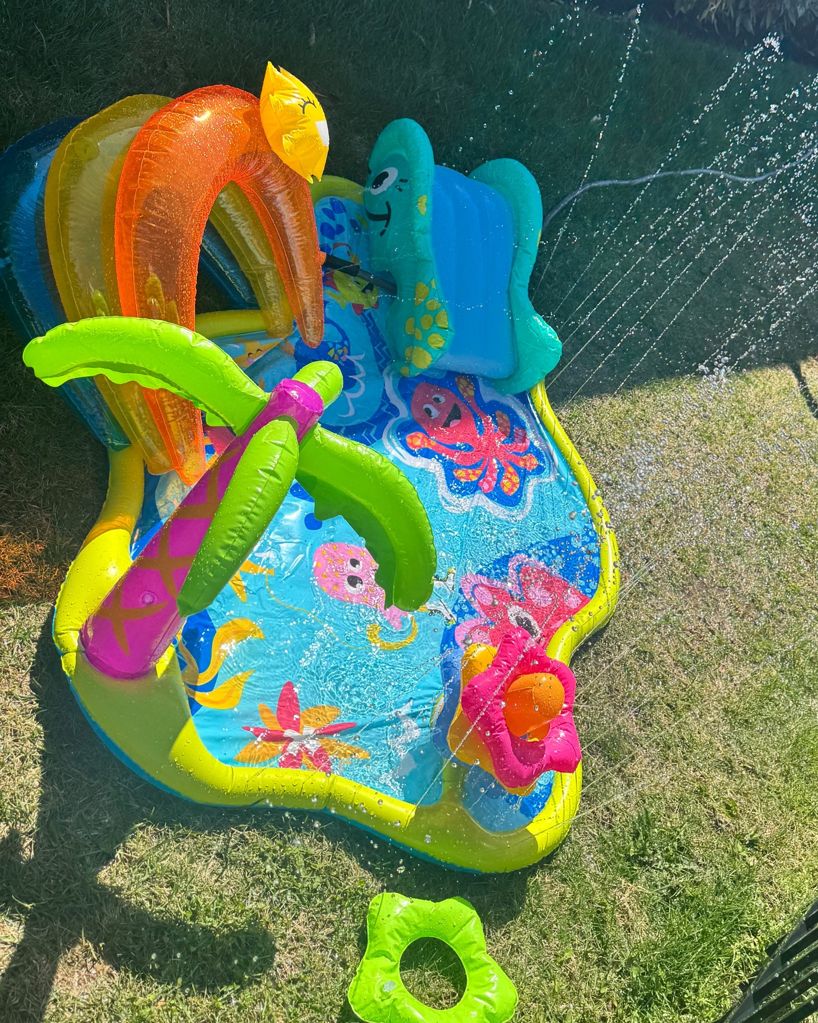 Greatest little splash pad for some outdoor fun 

#LTKHome #LTKSwim #LTKKids