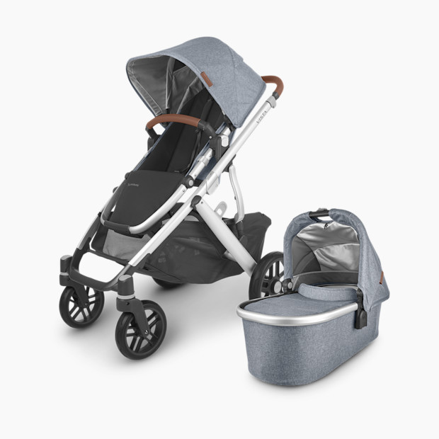 UPPAbaby VISTA V2 Stroller in Gregory Size 36"" x 25.7"" x 39.5"" | 100% Full | Babylist