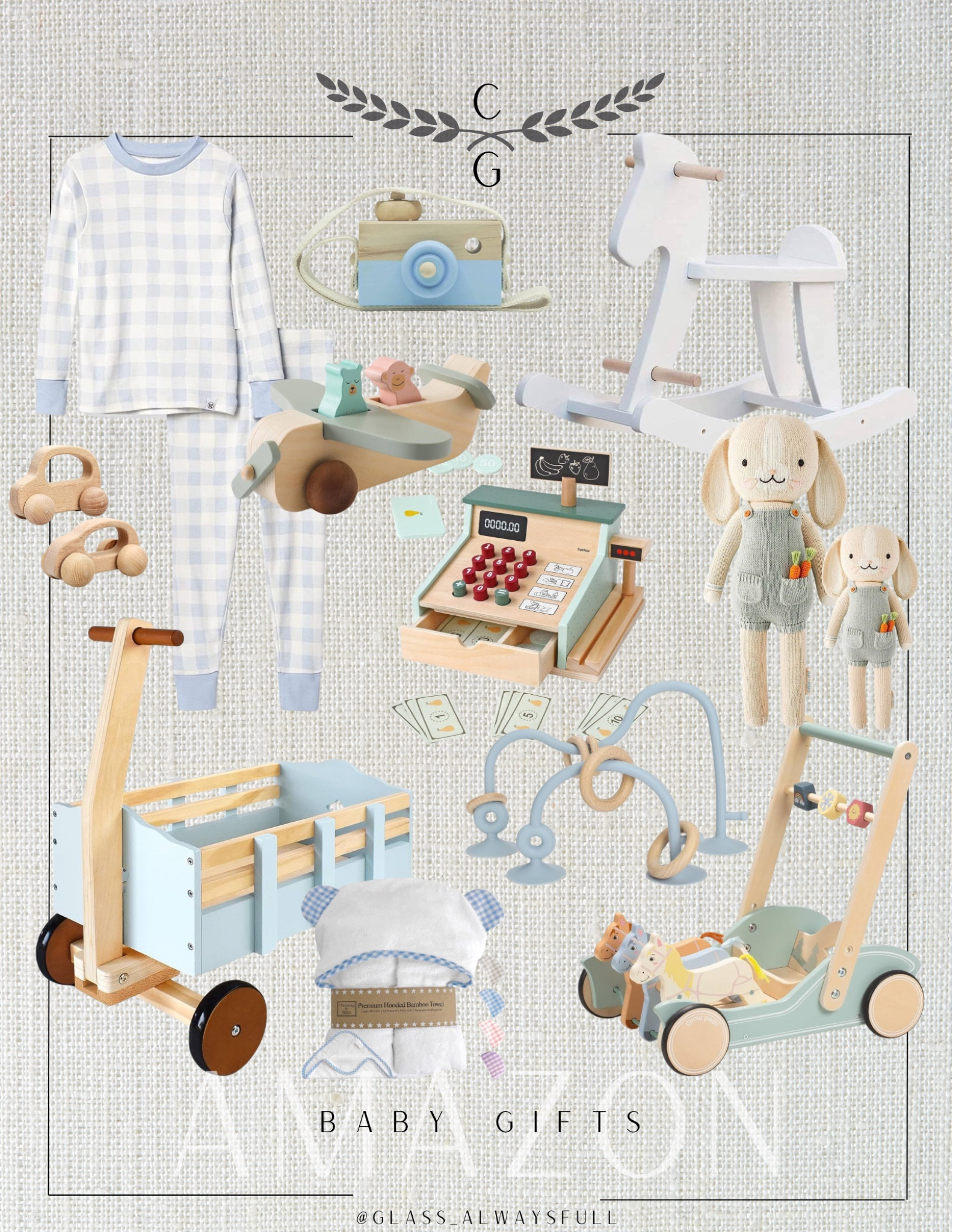 Amazon gift guide for kids, Amazon gift guide toddler boy, kids gift guide, kids Christmas gifts, baby boy gifts, classic toys, Montessori toys, aesthetic Amazon toys, preppy toys, wooden toys, wooden play kitchen, kids kitchen, toddler girl toys, baby boy toys, wooden wagon, rocking horse, hooded towel, cash register, aesthetic toys. Callie Glass @glassalwaysfull 


#LTKGiftGuide #LTKbaby #LTKkids