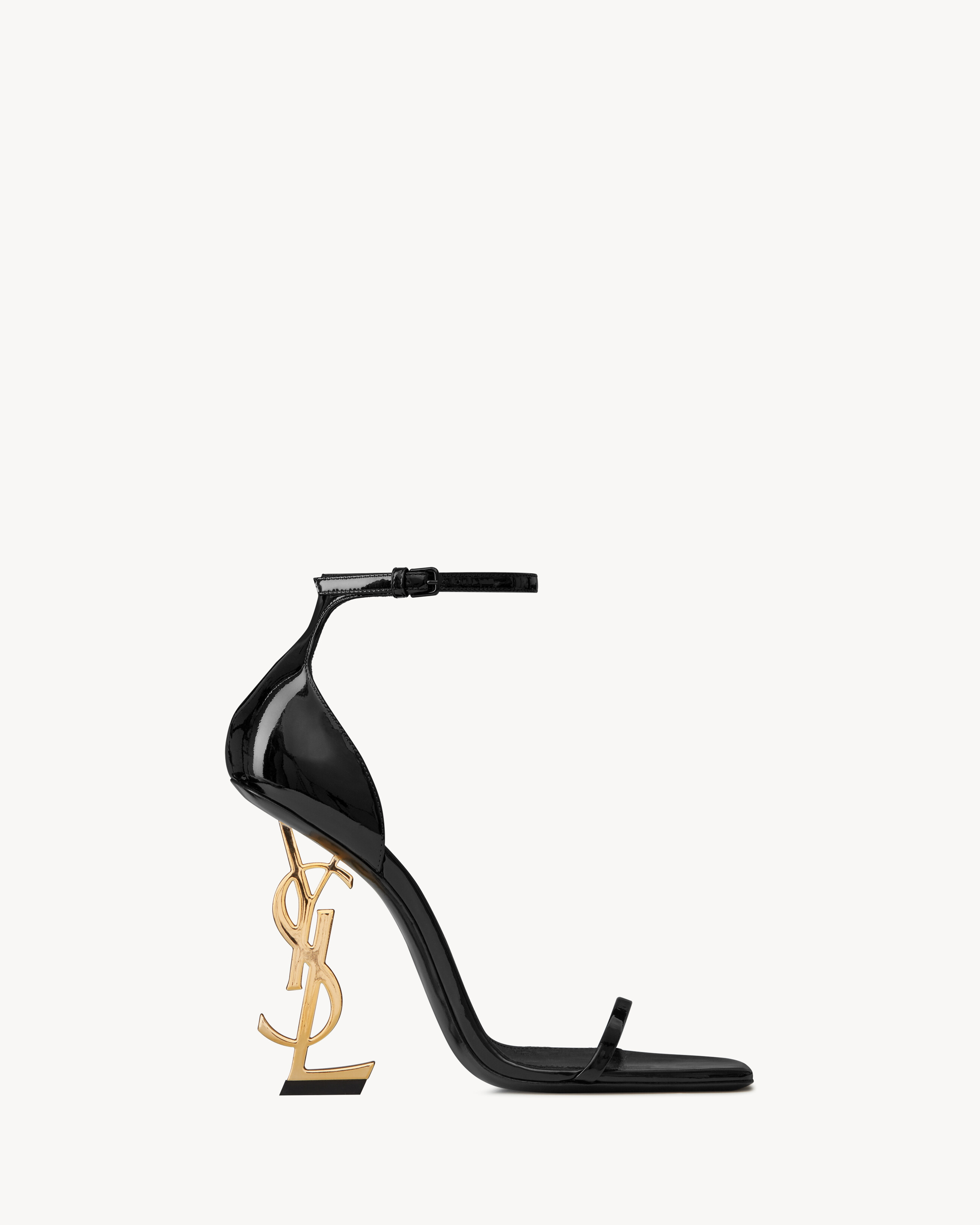 OPYUM Sandals in patent leather | Saint Laurent Inc. (Global)