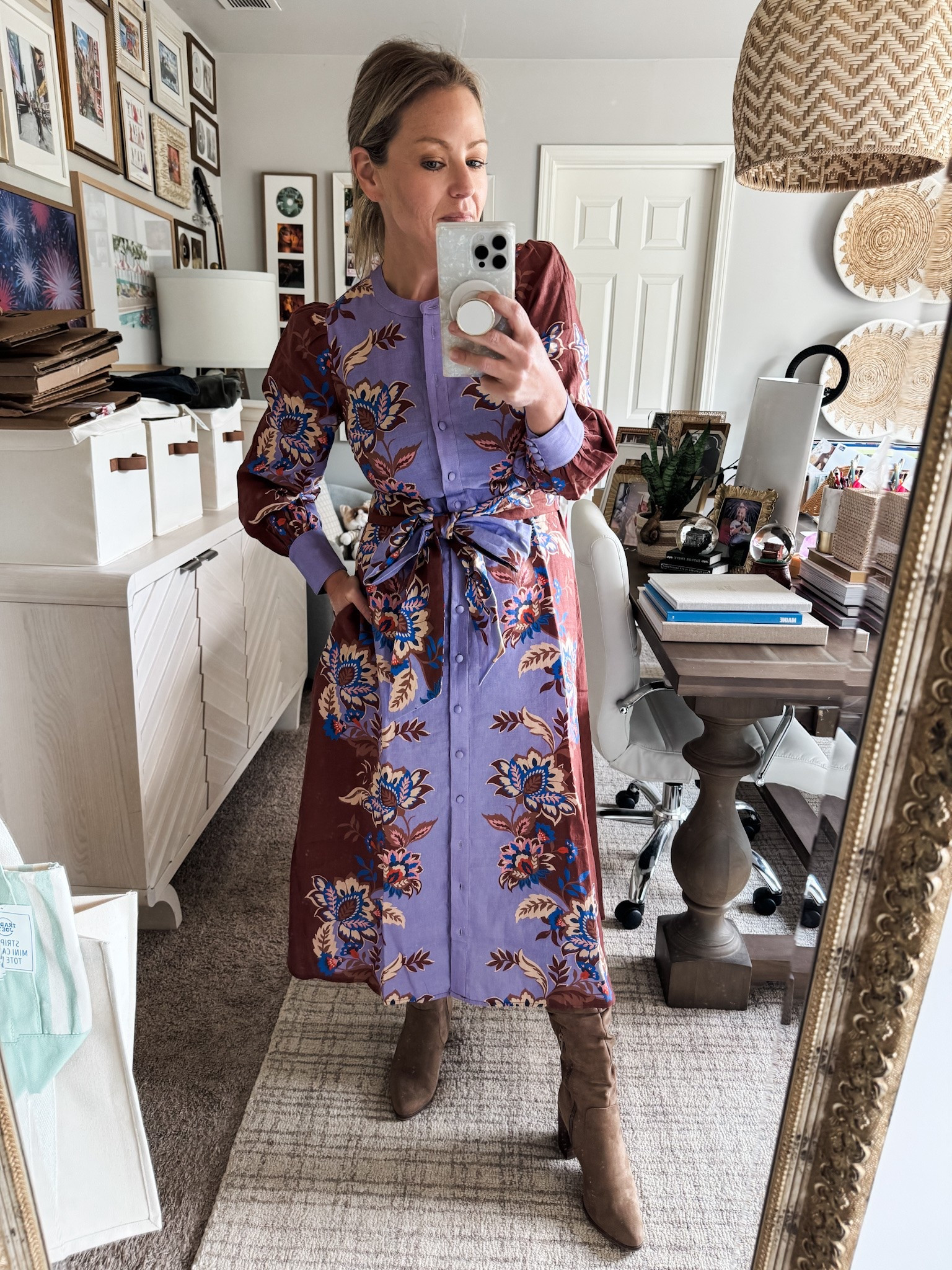 Sale on sale for this pretty Boden dress, making it about 30% of the original price! Wearing a 4 Petite (size up if between).

#LTKSaleAlert #LTKOver40 #LTKPetite