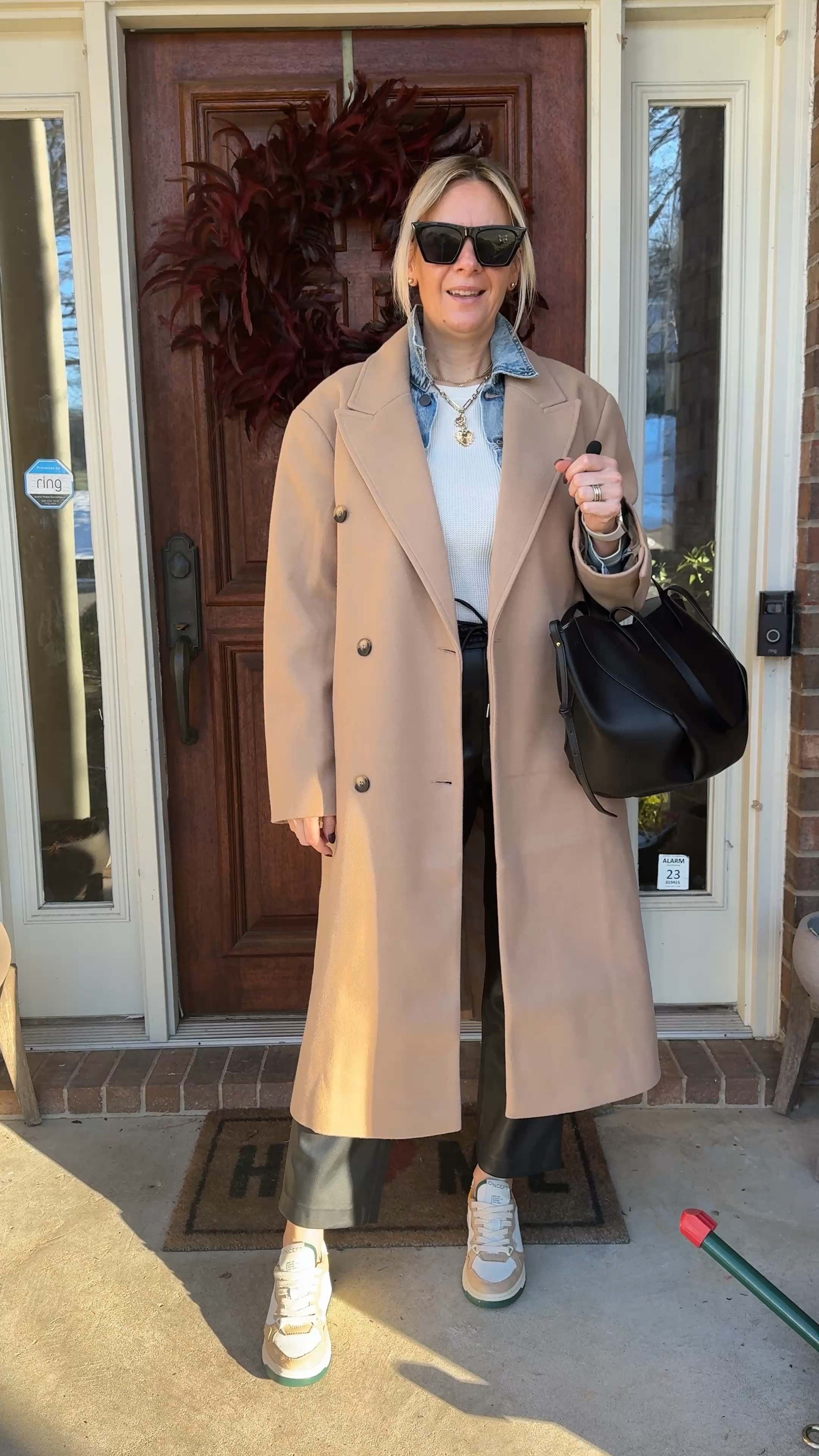 Today’s OOTD for a meeting + personal shopping pull 🖤🤍

#ChicEverydayStyle #ElevatedCasual #Over40StyleInspo #StyleOver40 #WardrobeEssentials #FashionOver50 #EffortlessOOTD #PersonalStylistLife #NeutralStyle #StreetStyleInspo #LayeredLooks #ModernMinimalist #FauxLeatherTrend #SneakerStyle #BossMomStyle 

#LTKStyleTip #LTKWatchNow #LTKOver40