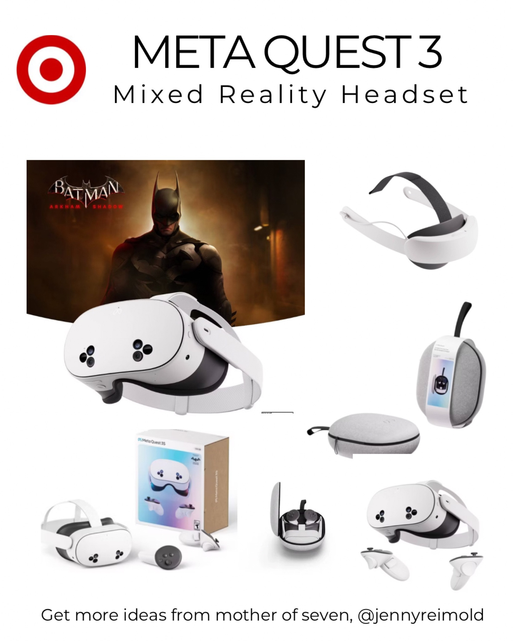 #Ad The Meta Quest 3S is great for families, with engaging mixed-reality games that get everyone moving. Its powerful performance and game variety make it perfect for all ages, whether you’re playing at home or taking it on the go. Explore the Meta Quest 3S and its accessories, available at Target or through my LTK page.

#TargetPartner @Target #Target #metaquest

#LTKKids #LTKHoliday #LTKFamily