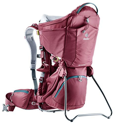 Deuter Kid Comfort Child Carrier (Maroon) | Amazon (US)