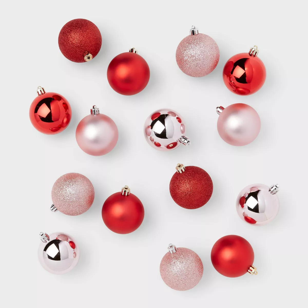 50ct Shatter-Resistant Round Christmas Tree Ornament Set - Wondershop™ | Target