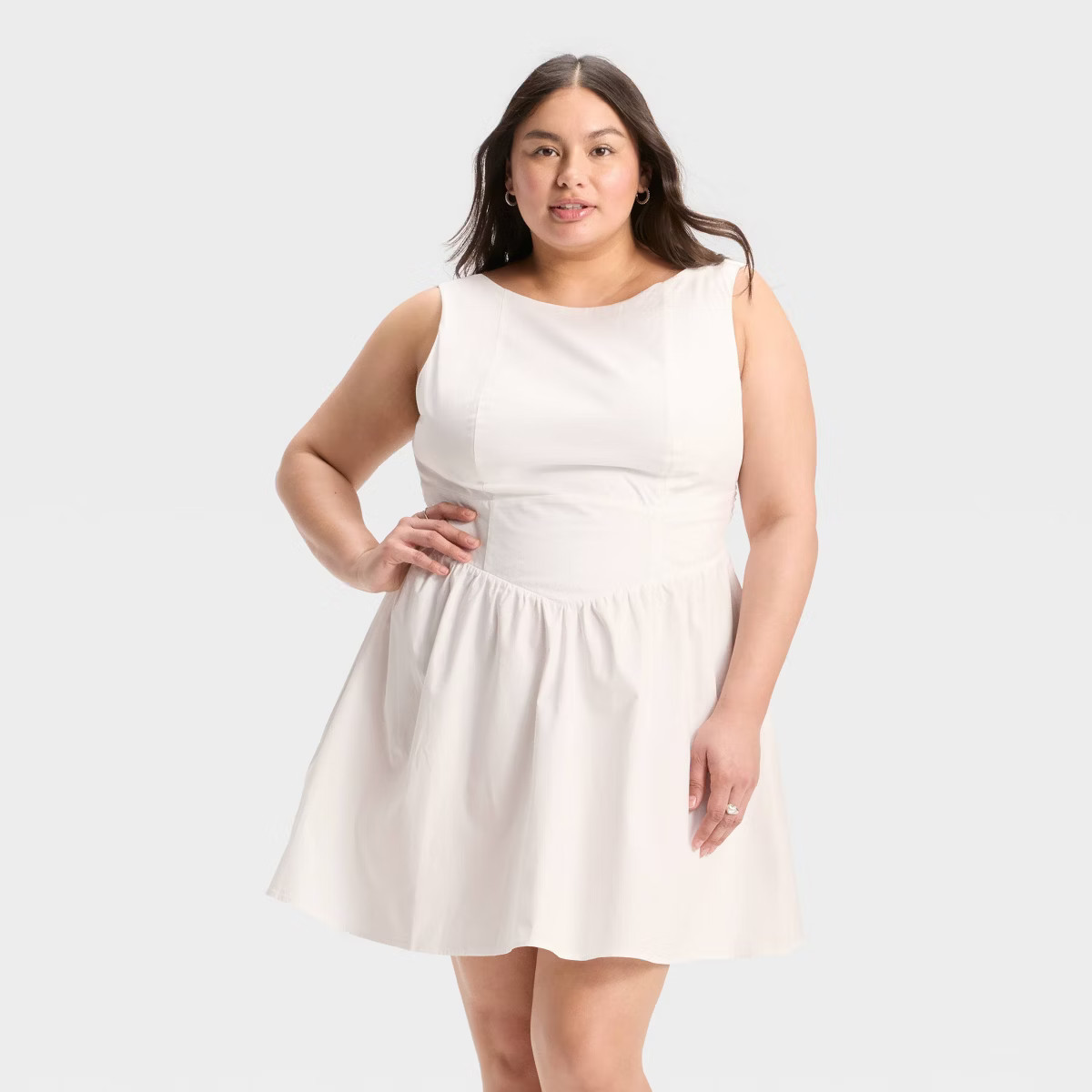 Women's Bow Back Mini A-Line Dress - Wild Fable™ | Target