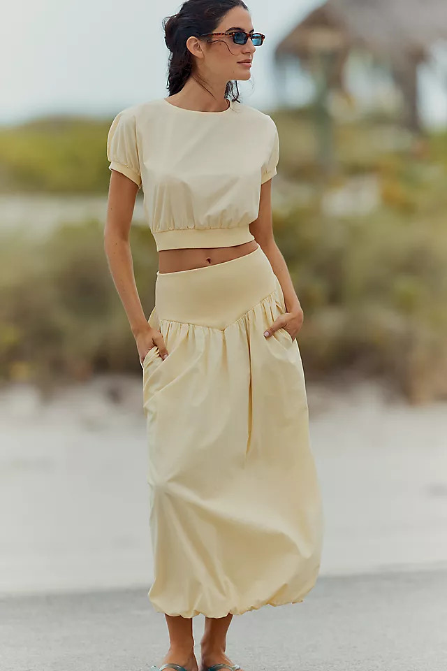 Pixie Poplin Skirt | Anthropologie (US)
