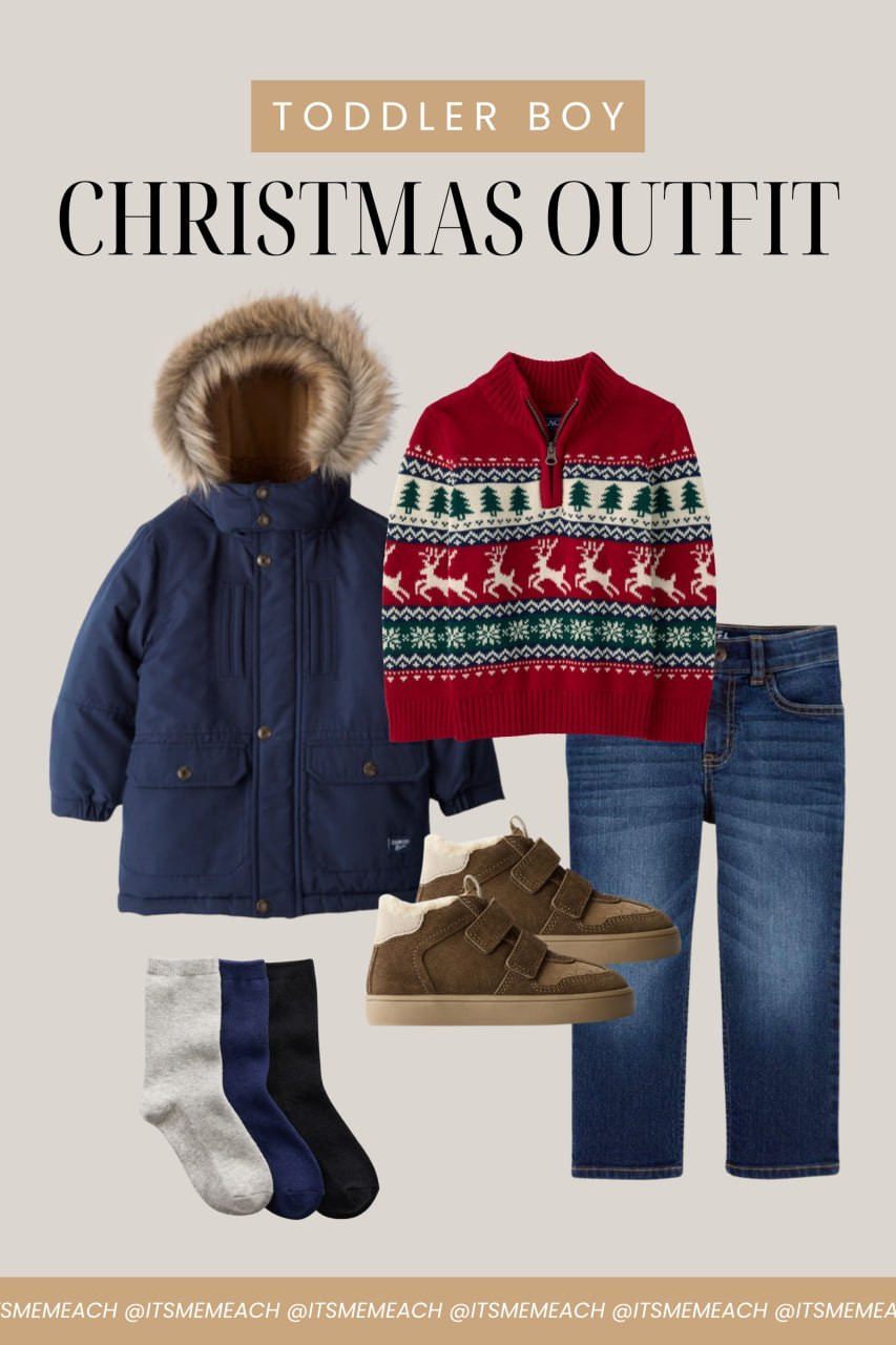 How adorable is this toddler boy Christmas outfit? This look is perfect for family photos, tree decorating, and cozy mornings by the fire. Holiday charm made easy!


#LTKKids #LTKHoliday #LTKStyleTip