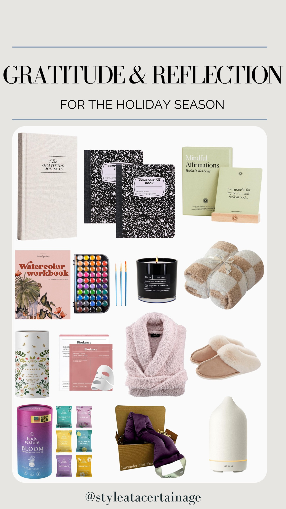 Cozy items that will help you get a little R&R this holiday season!

#LTKHoliday #LTKSeasonal