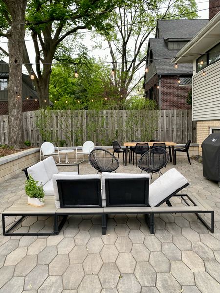 Patio
outdoor space | summer patio | furniture | outdoor sofa | chair | Midcentury modern 

#LTKSeasonal #LTKsalealert #LTKhome