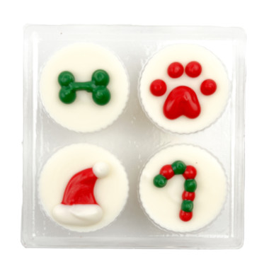 Wufers Candy Cane Dog Treat Cups | Well.ca