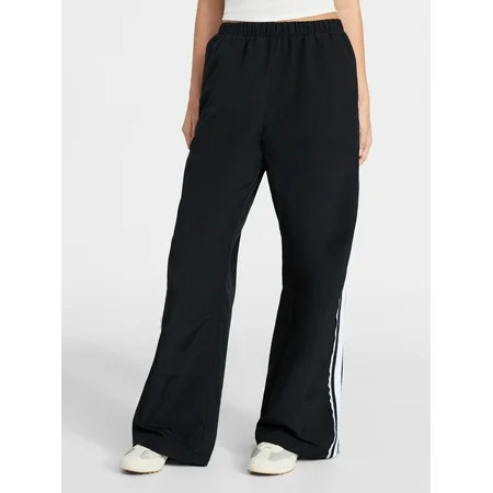 No Boundaries Lace Side Stripe Track Pants, 30.5'' Inseam, Women's XXS-XXL | Walmart (US)