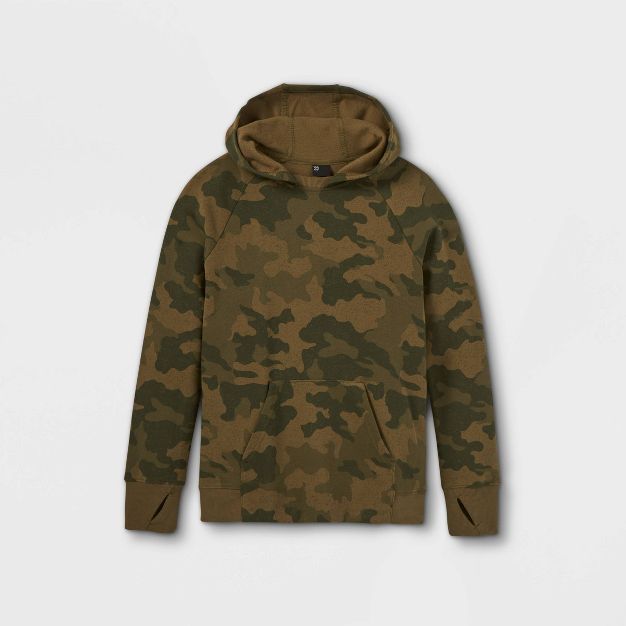 Boys' Fleece Hooded Sweatshirt - All in Motion™ | Target