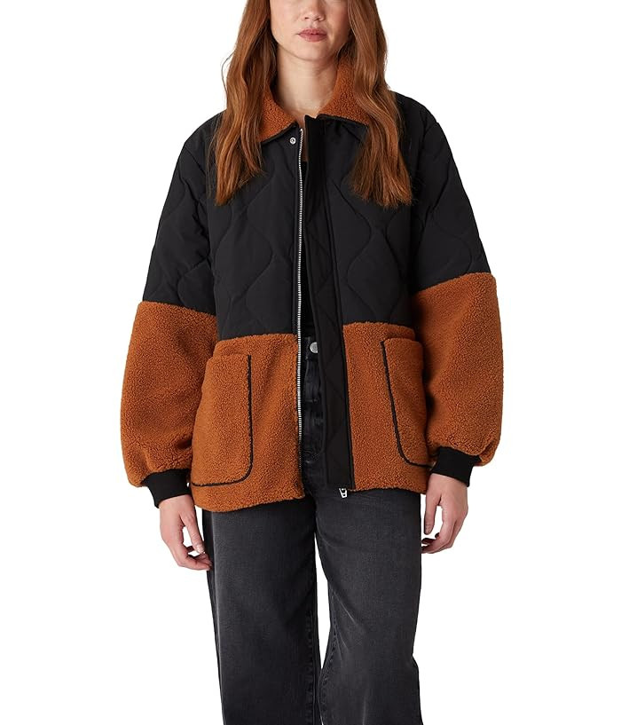 Sherpa Quilted Jacket | Zappos
