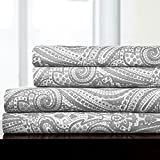Sweet Home Collection 4 Piece 1800 Thread Count Egyptian Quality Deep Pocket Bed Sheet Set, Queen, P | Amazon (US)