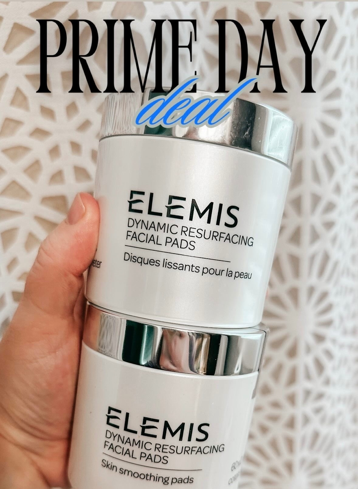 My step one in my morning skincare routine is 50% off for Prime Day! 

Elemis Resurfacing Pads 

#LTKBeauty #LTKSaleAlert #LTKFindsUnder50