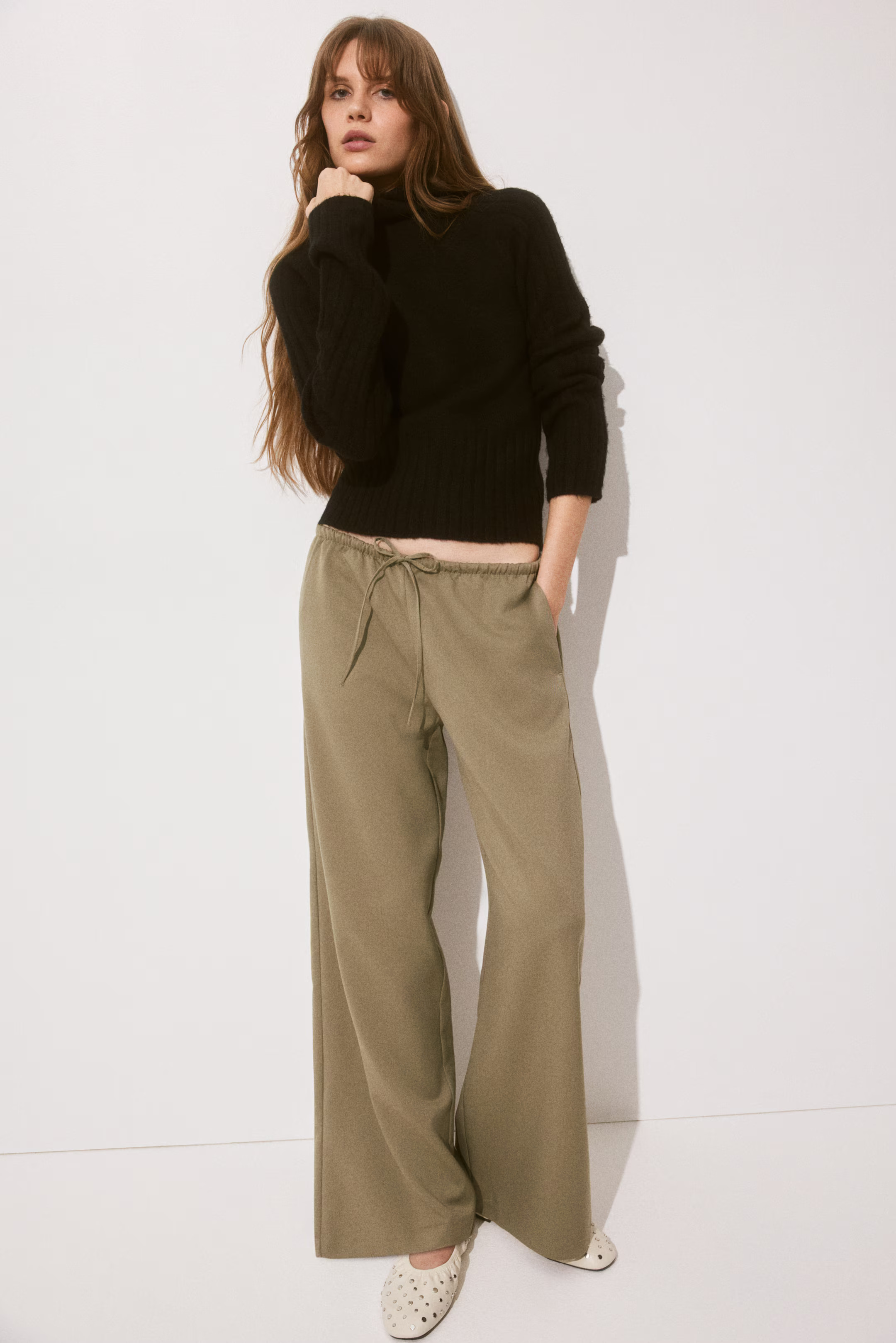 Twill Drawstring Pants | H&M (US + CA)