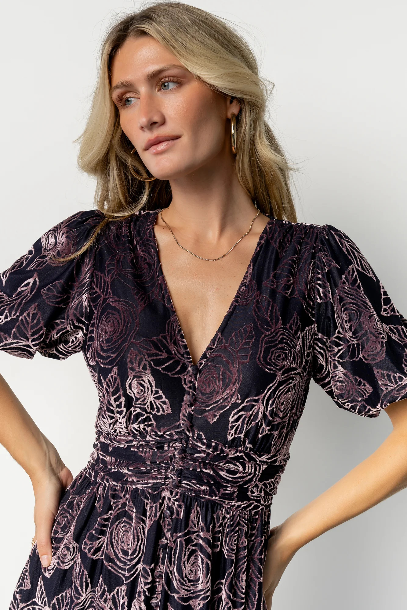 Dahlia Velvet Dress | Baltic Born