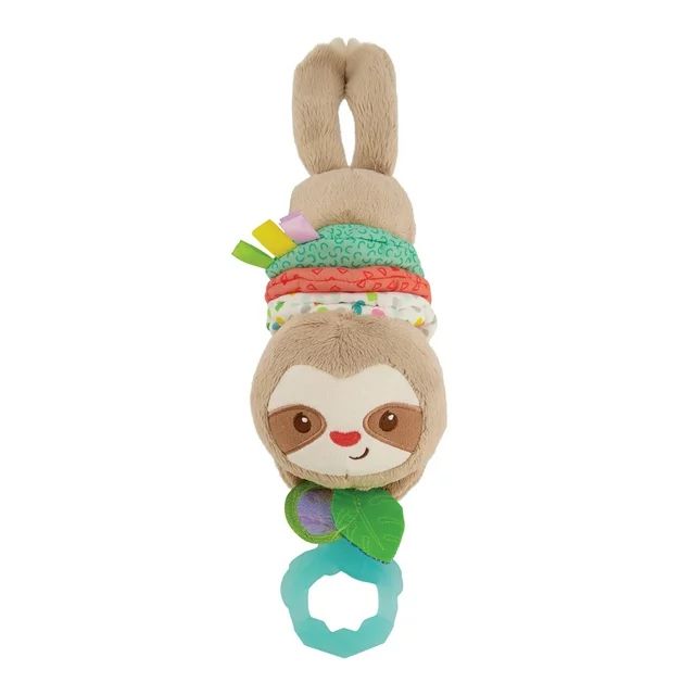 Infantino Music & Motion Pulldown Sloth, Hanging-Style Plush Toy, 6-12 Months | Walmart (US)
