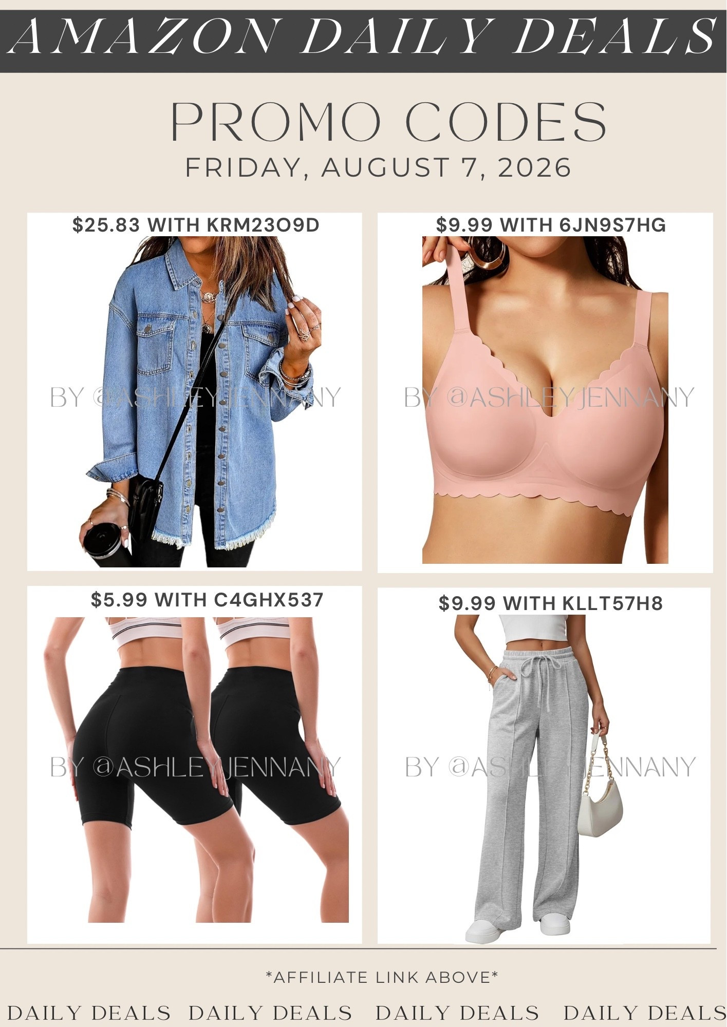 Amazon deals

#LTKSaleAlert #LTKMidsize #LTKSeasonal