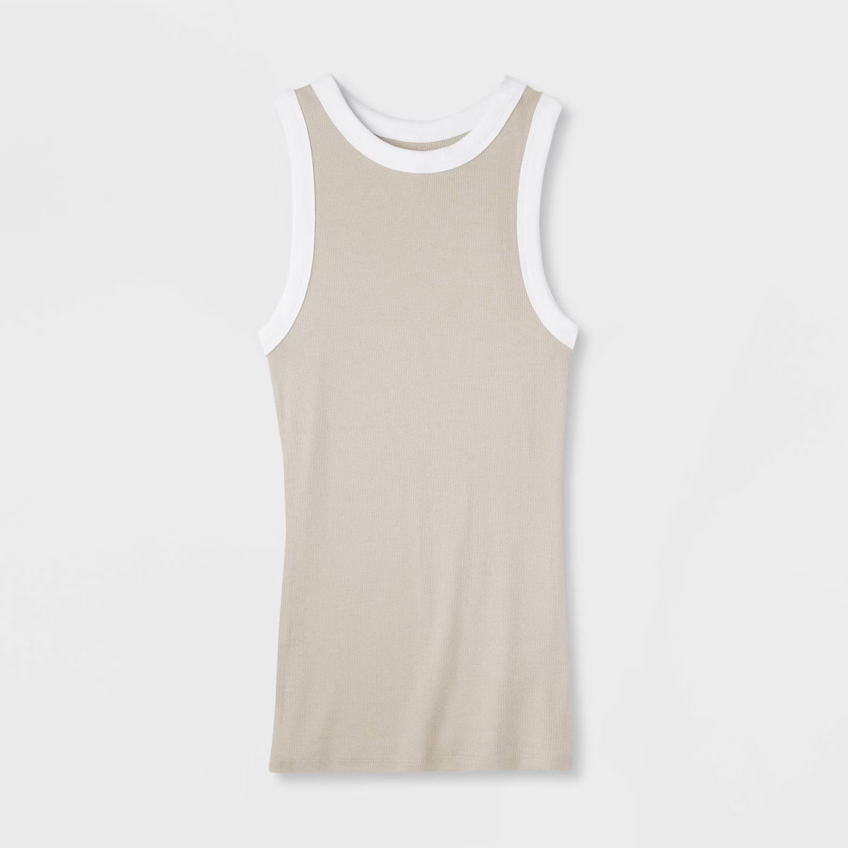 Women's Slim Fit Ribbed Tank Top - A New Day™ | Target