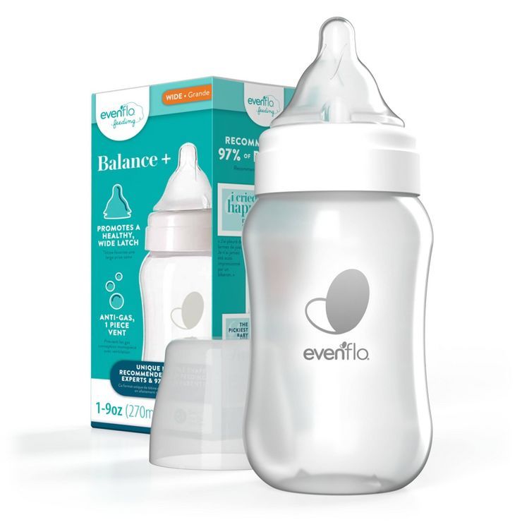 Evenflo Balance Wide-Neck Anti-Colic Baby Bottles - 9oz | Target
