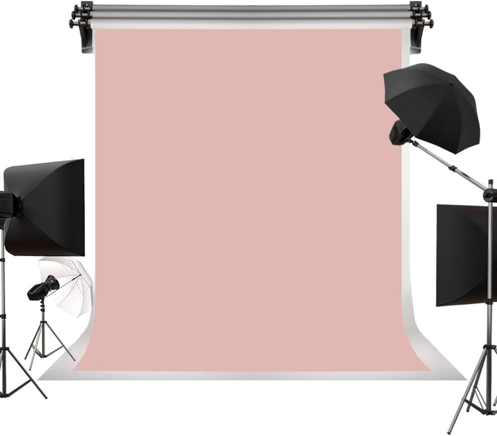 Kate 6ft×9ft Solid Light Pink Backdrop Portrait Photography Background for Photography Studio Ch... | Amazon (US)