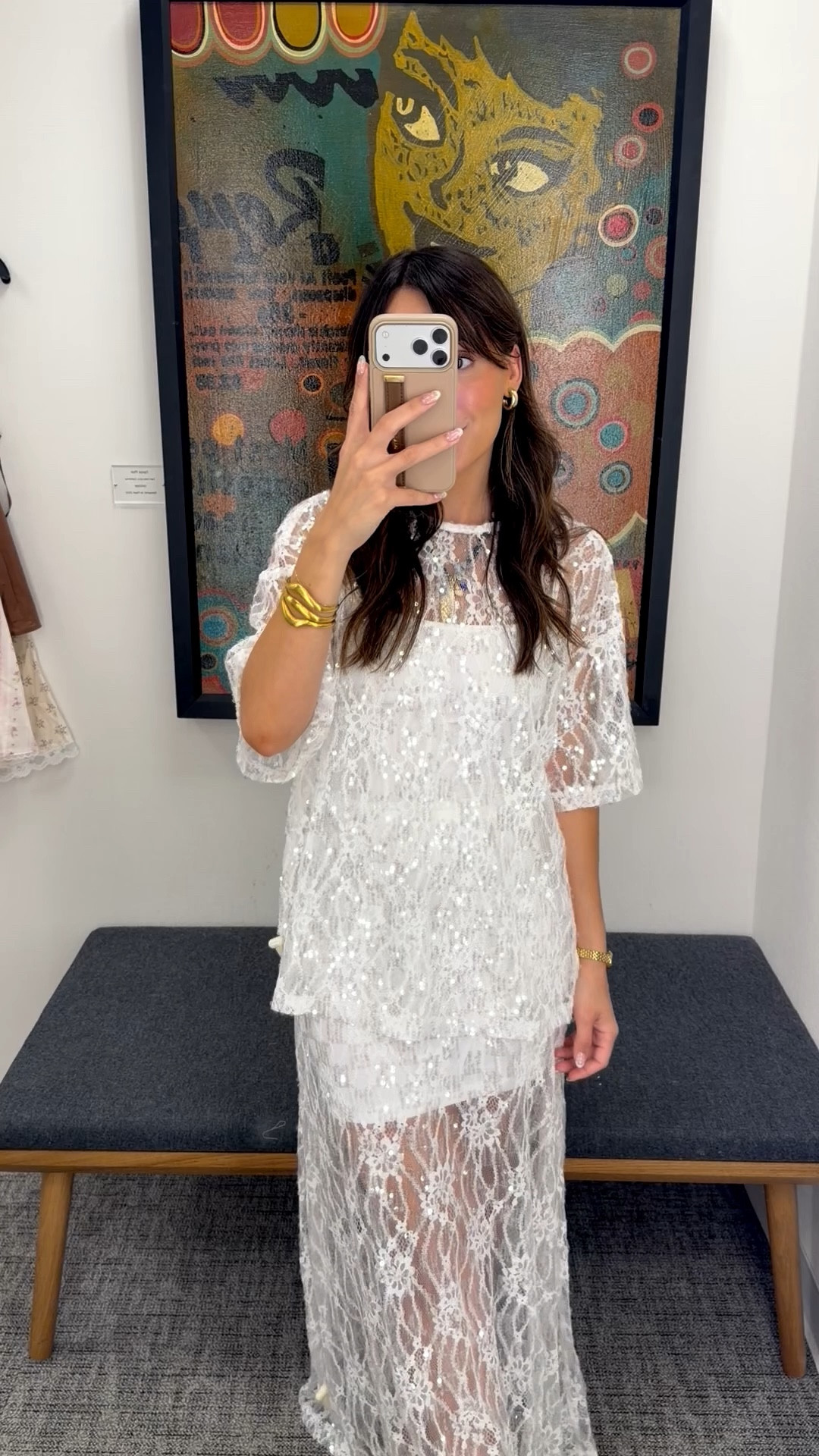 Wearing small in both! 