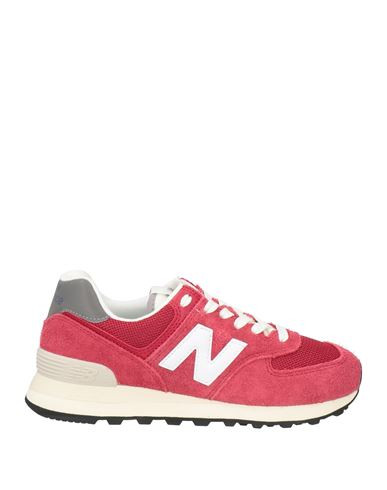 New Balance Woman Sneakers Red Size 4.5 Soft Leather, Textile fibers | YOOX (US)