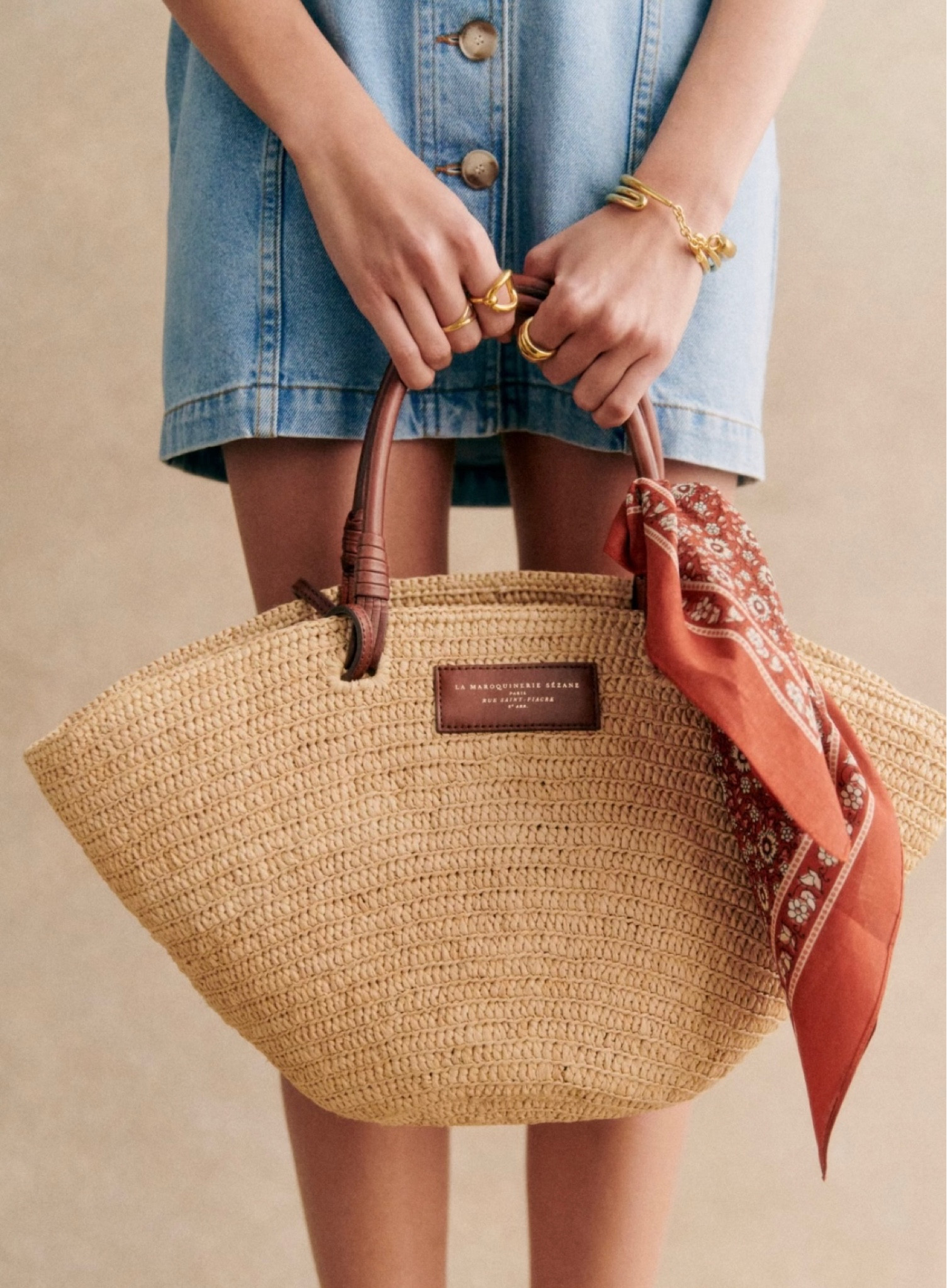 Korb Justine
Raffia bag 

#LTKeurope #LTKSeasonal #LTKitbag