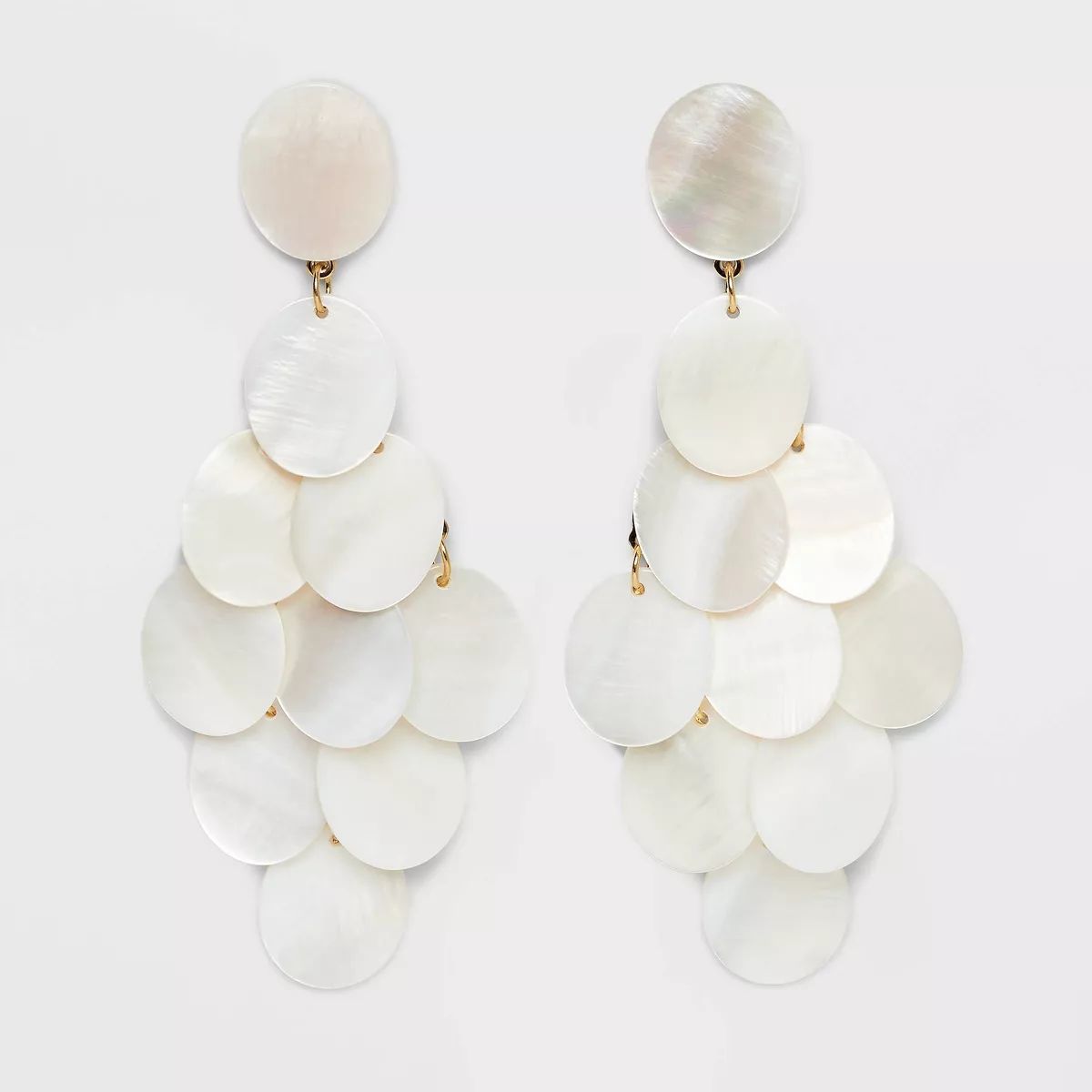 Mother of Pearl Kite Drop Earrings - A New Day™ | Target