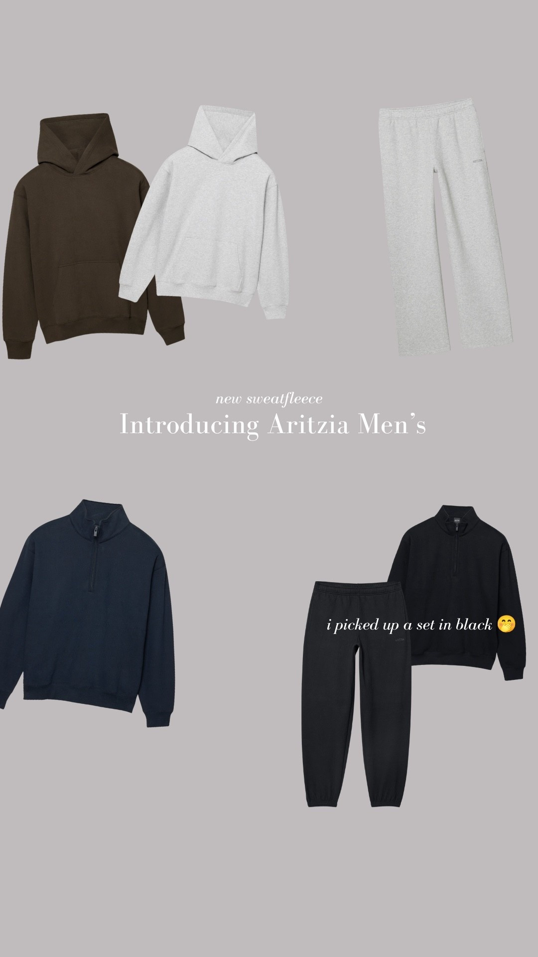 New men’s launch of Sweatfleece at Aritzia! Perfect gifts for the holiday season.

#LTKMens #LTKHome #LTKSeasonal